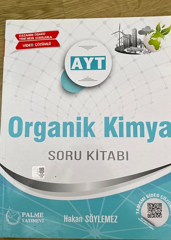 Palme AYT Organik Kimya Soru Kitabı