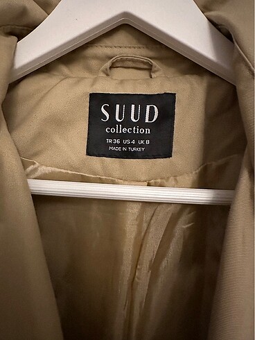 Suud Collection Az kullanılmış trençkot