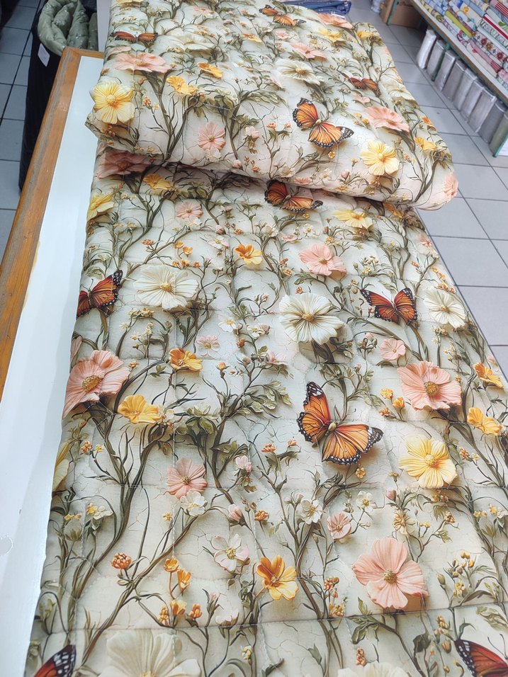 Pastel Renkli Bohem Çiçek Desenli yatak örtüsü - Görsel 2