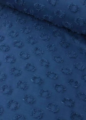 Nakışlı Beyaz Yatak Örtüsü - Görsel 7