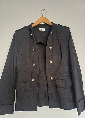 44 Beden siyah Renk Siyah blazer ceket