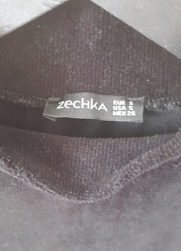 s Beden Kışlık uzun kollu kadife sweatshirt