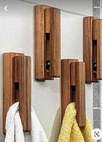 Tasarımcı DEKORATİF HAVLU BORNOZ ASKISI YAPIŞTIRMA VİDA GEREKTİRMEZ