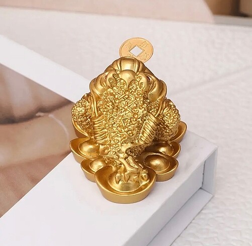 Feng shui şans kurbağası