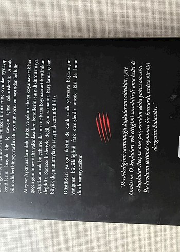 Ceren Melek - Ateşpare Romanı ciltli - Görsel 2