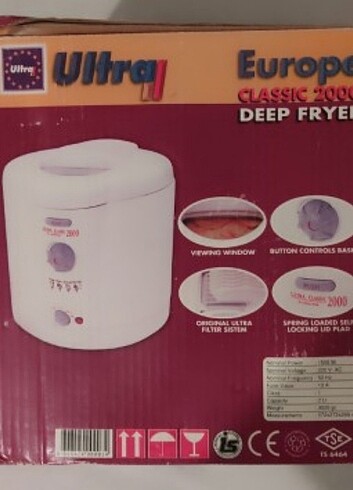 Fritoz ultra classic 2000