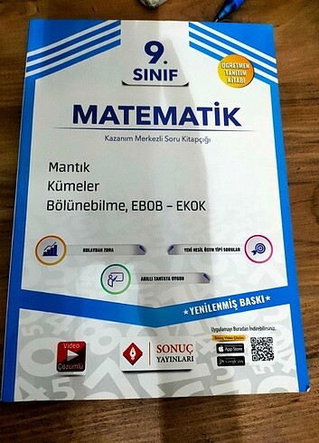 9. Sınıf Matematik Sonuç Yayınları 