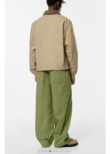 PULL&BEAR YEŞİL PANTOLON - Görsel 3