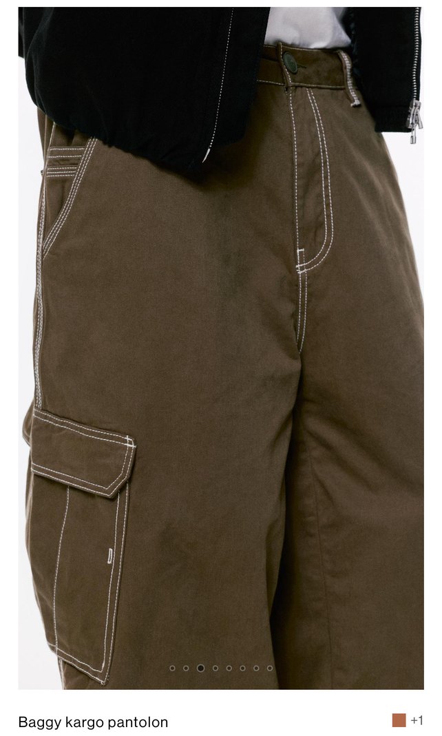 Erkek Kahverengi Rahat Kesim Pantolon - Görsel 3