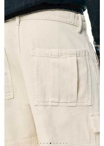 Erkek Bej Regular Fit Midi Pantolon - Görsel 5