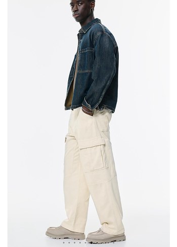 Erkek Bej Regular Fit Midi Pantolon - Görsel 6