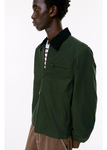 PULL&BEAR KADİFE YAKA CEKET - Görsel 3