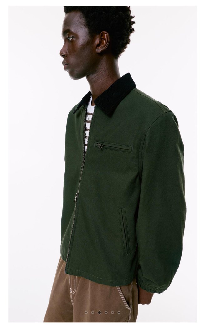 PULL&BEAR KADİFE YAKA CEKET - Görsel 3