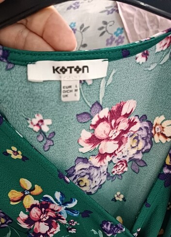 Koton Koton kadife günlük elbise 