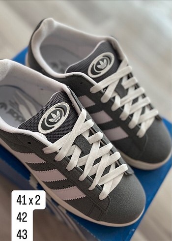 Gri Kadın Spor Ayakkabı Velcro Detaylı