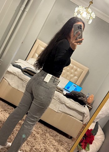 xs Beden gri Renk Zara pantolon
