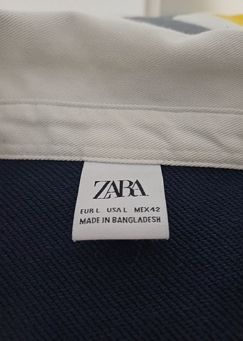 Zara Yakalı Sweatshirt - Görsel 2