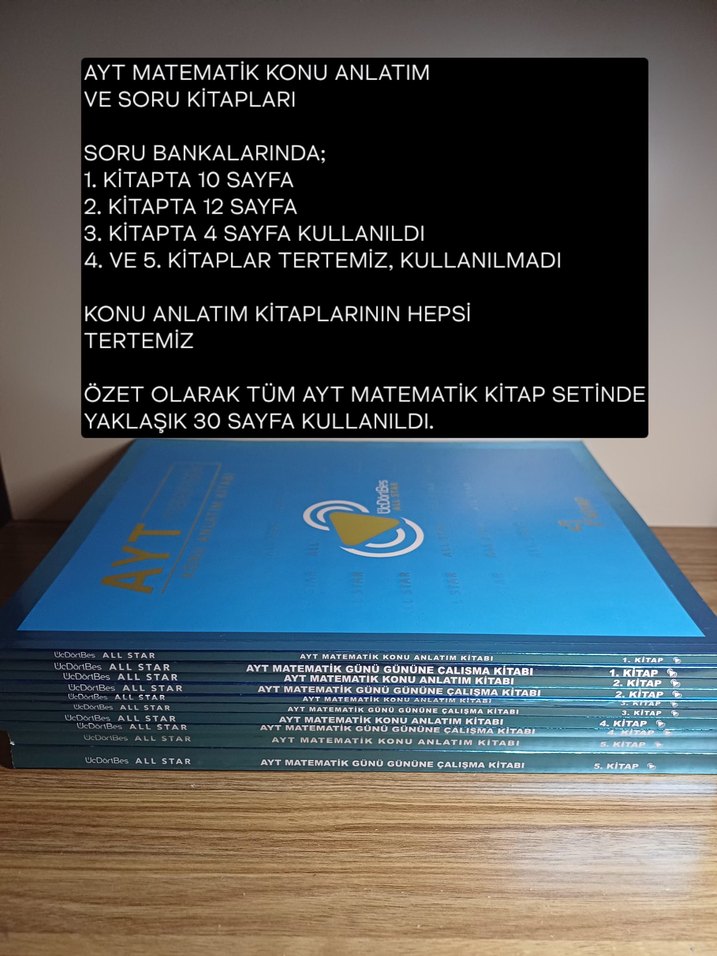 345 ALLSTAR SAYISAL KİTAP SETİ - Görsel 5