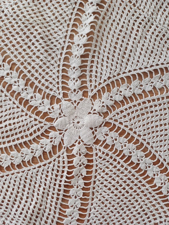 El İşi Dantel Fiskos Örtüsü - Görsel 4