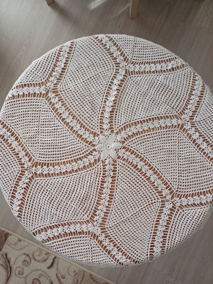 El İşi Dantel Fiskos Örtüsü - Görsel 3