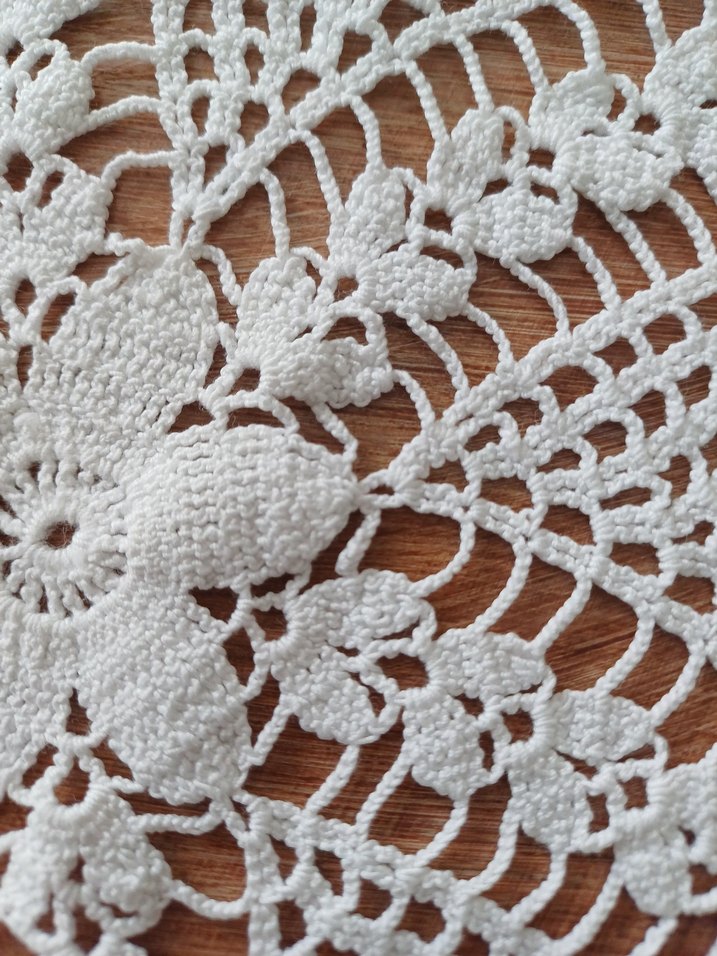 El İşi Dantel Fiskos Örtüsü - Görsel 5