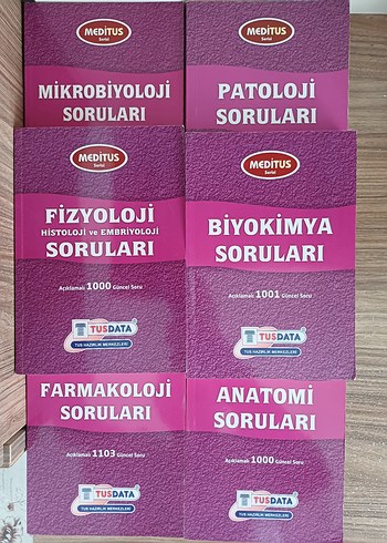 Tusdata Meditus Soru Kitapları