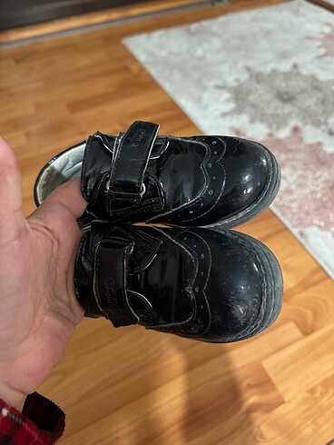 Siyah  şık lugan çocuk ayakkabı - Görsel 2