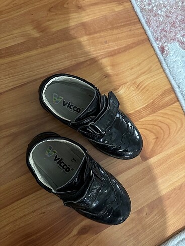 Siyah  şık lugan çocuk ayakkabı - Görsel 3