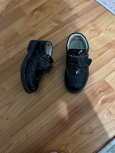 Siyah  şık lugan çocuk ayakkabı - Görsel 5