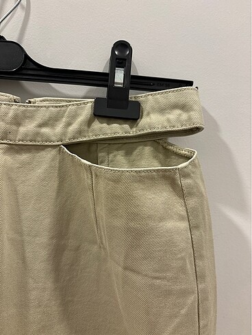Zara NA-KD Cut Out Detaylı Denim Etek