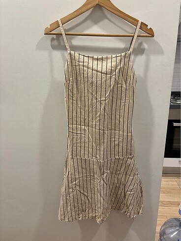 Keten Mini Elbise