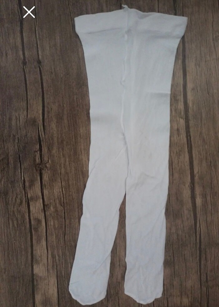 Beyaz Kız Çocuk KilotluÇorap - Görsel 3