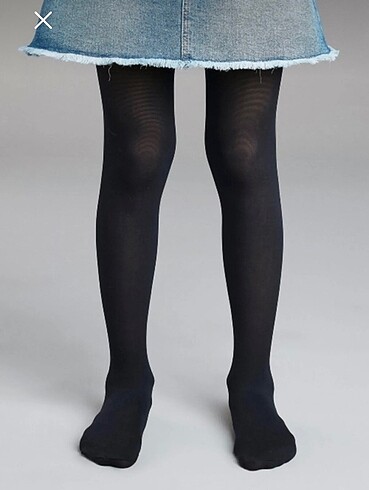 Kız Çocuk Siyah KilotluÇorap - Görsel 2