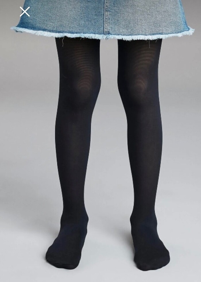 Kız Çocuk Siyah KilotluÇorap - Görsel 2