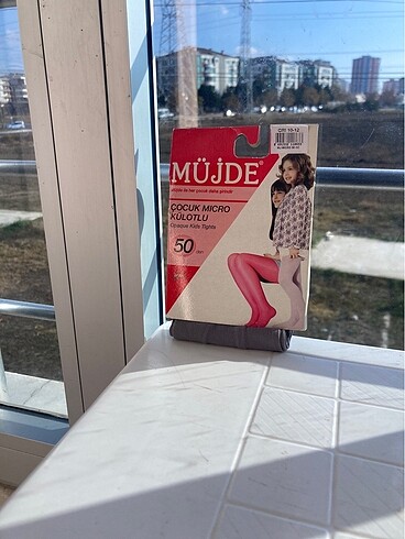 Gri Kız Çoçuk KilotluÇorap - Görsel 2