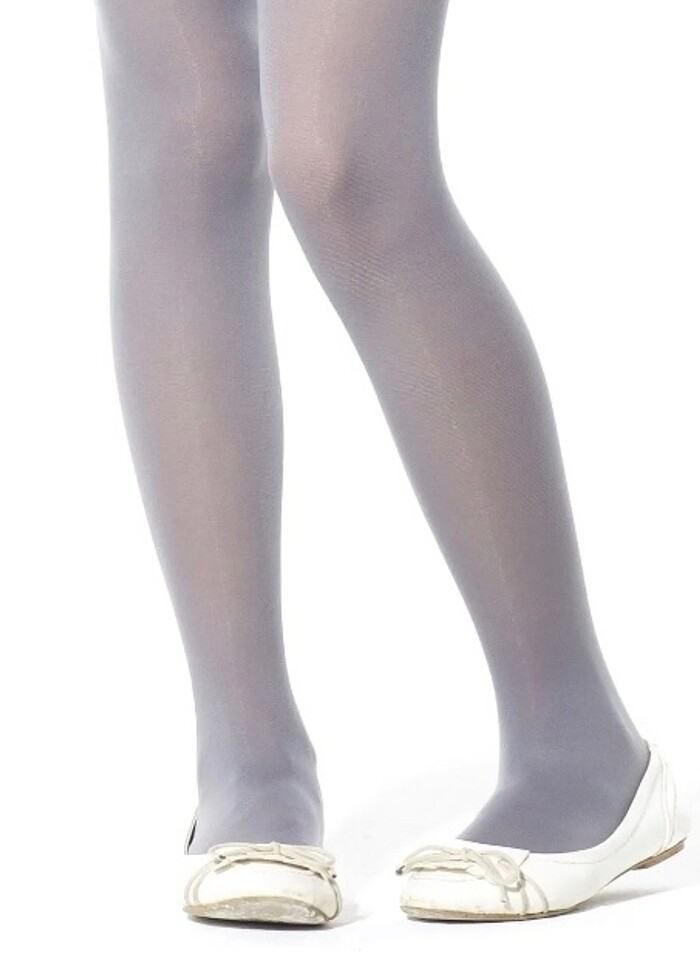 Gri Kız Çoçuk KilotluÇorap - Görsel 4