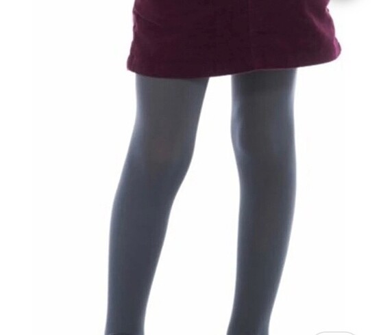 Gri Kız Çocuk KilotluÇorap - Görsel 7