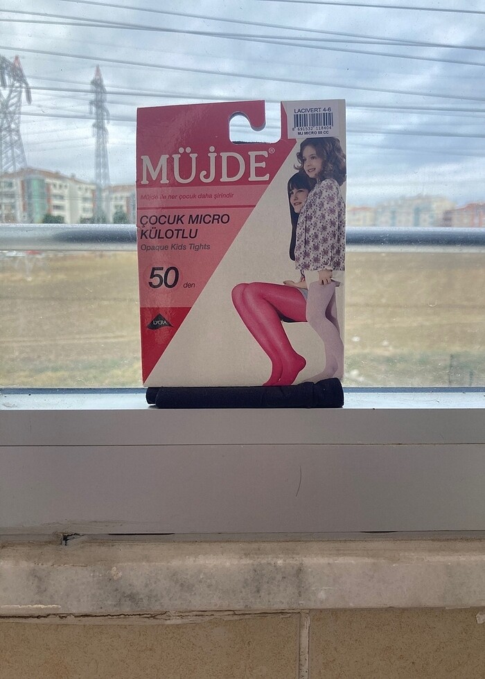 Lacivert Kız Çocuk KilotluÇorap - Görsel 5