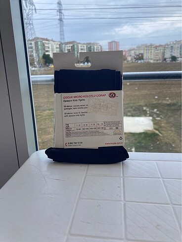 Lacivert Kız Çocuk KilotluÇorap - Görsel 3