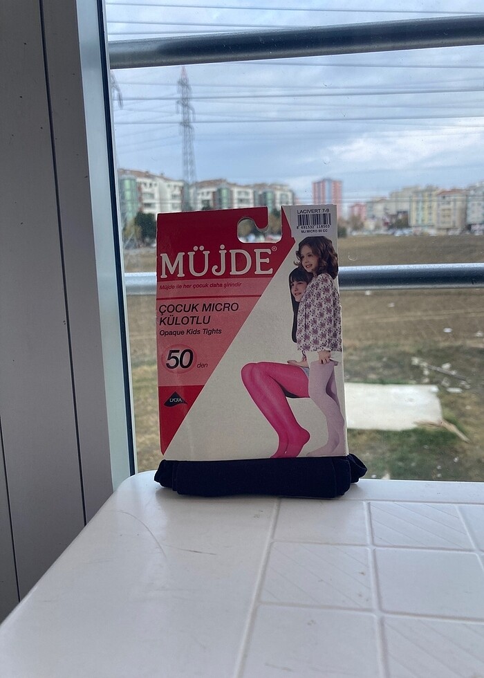 Lacivert Kız Çocuk KilotluÇorap - Görsel 2