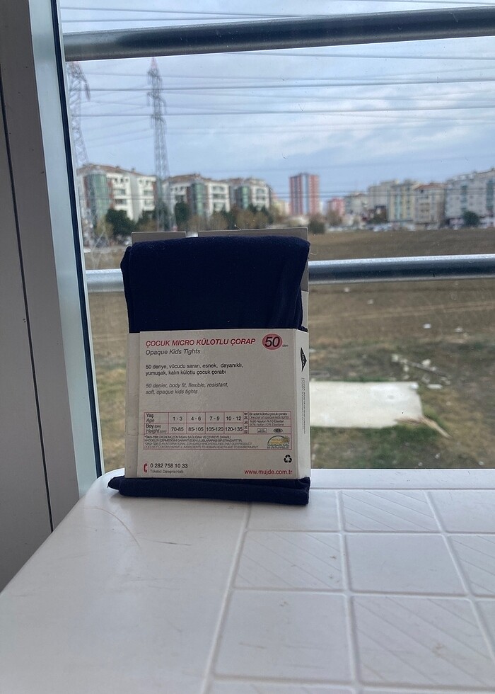 Lacivert Kız Çocuk KilotluÇorap - Görsel 3