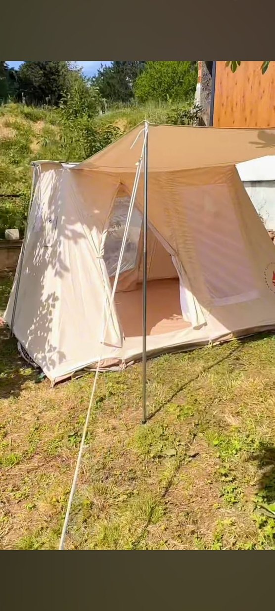 Shufa Glamping 300x300x200 Kamp Çadırı - Görsel 4