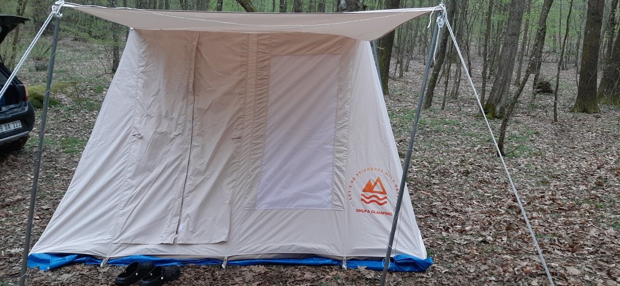 Shufa Glamping 300x300x200 Kamp Çadırı - Görsel 3