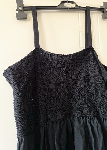 Kadın Siyah Askılı Elbise LC Waikiki - Görsel 5