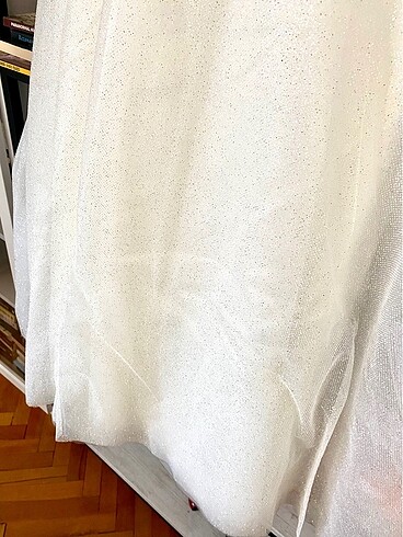 42 Beden beyaz Renk Nişan / Nikah elbisesi