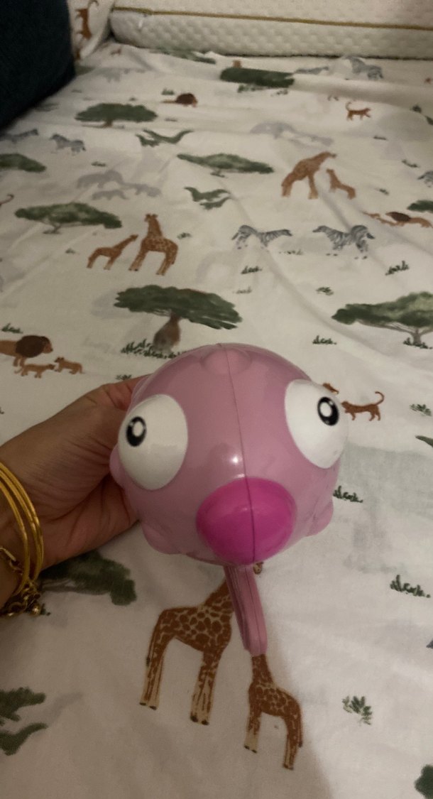 Pastel Pembe Balık Şekilli Termometre - Görsel 2