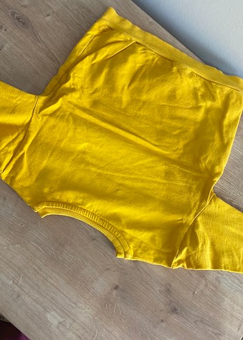 18-24 Ay Beden sarı Renk Erkek Çocuk Sarı Uzun Kollu Sweatshirt
