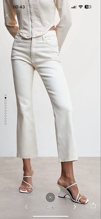 Mango jean