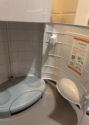 Korbell Bebek Bezi Çöp Kovası ve Poşet Seti - Görsel 3