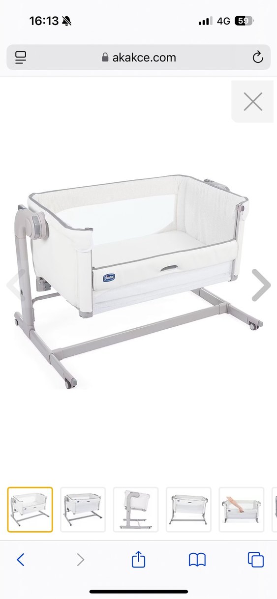 Chicco Next to Me Beşik - Görsel 2